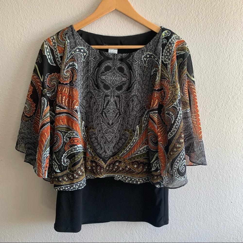 Coco Bianco top blouse stein mart